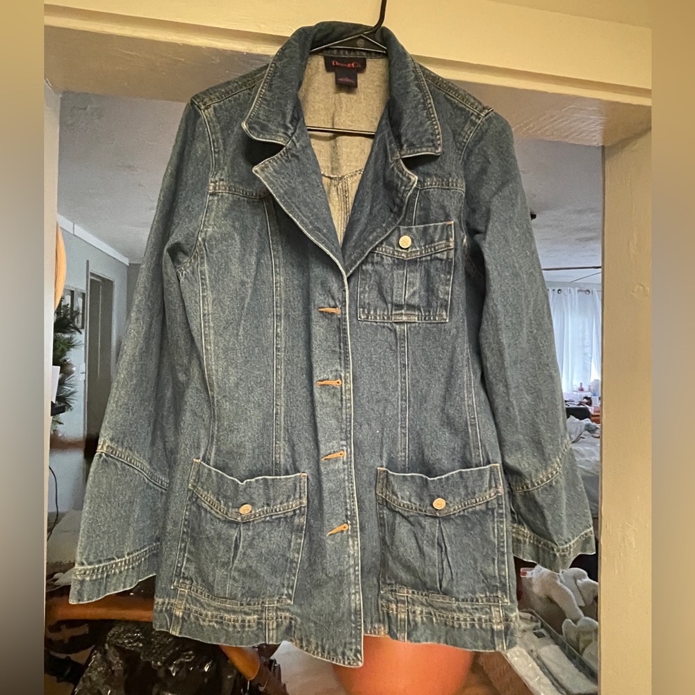 Demin Blazer Jacket